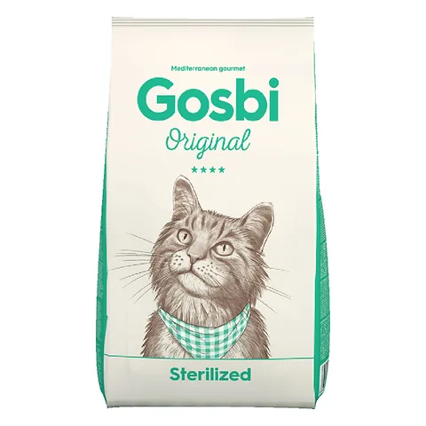 Gosbi sausas maistas sterilizuotoms katėms Original Cat Sterilised, 1 kg